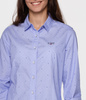 Koszula damska regular VALERIE 8233 BLUE