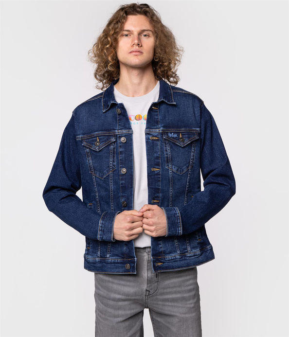 Jeansowa kurtka MAURO 1223 DARK USED