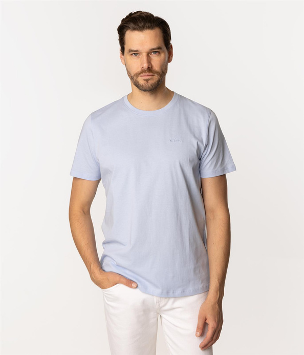 T-shirt z małym haftowanym logo OBUTCH 0875 WINDSURFER