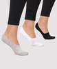 Skarpetki stopki balerinki mix 3-pak INVSOCKS 1802 MIX GREY