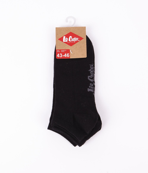 Skarpety stopki czarne 3-pak SNESOCKS 0733 BLACK