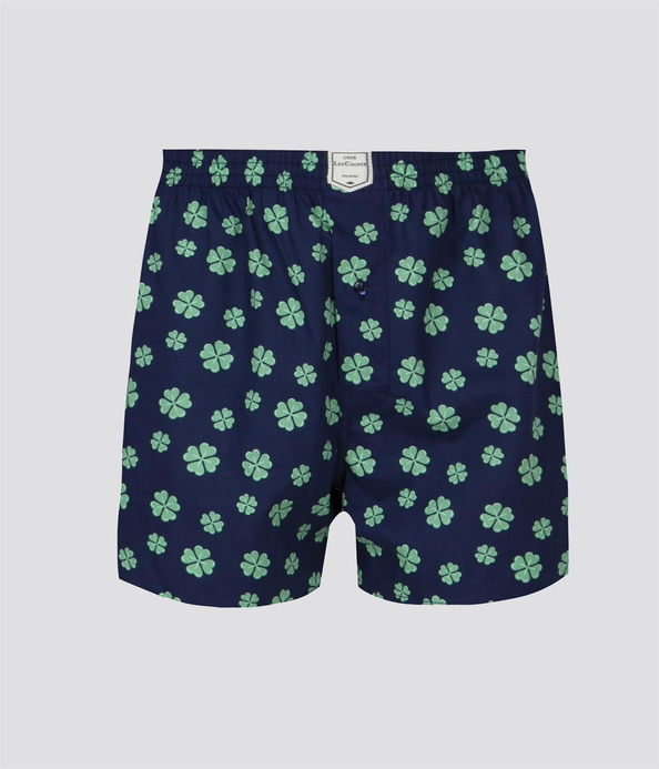 Luźne bokserki 2-pak BOX22 0002 GREEN NAVY