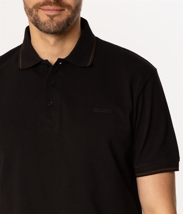 Koszulka polo męska TIE 5016 BLACK