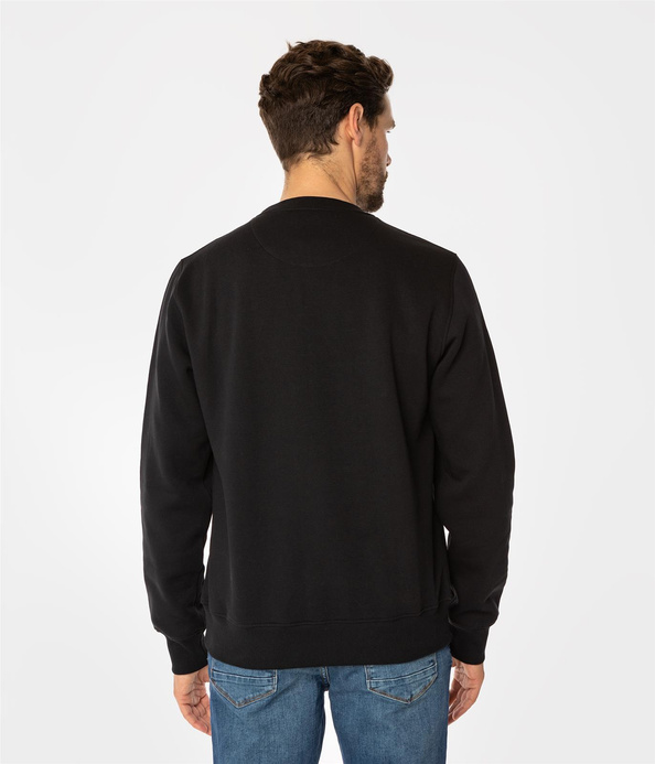 Bluza męska z napisami ALBERTO 2810 CAVIAR