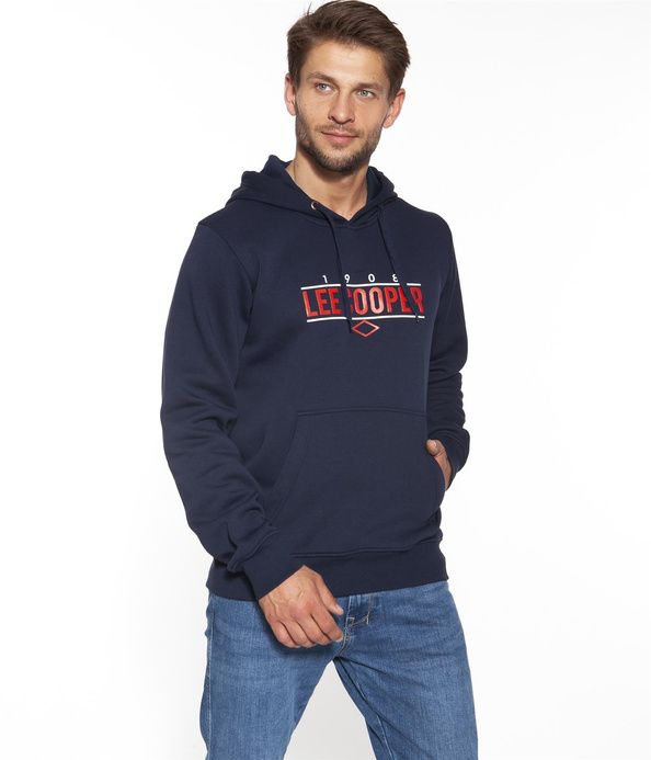 Bluza z kapturem FABIAN 9285 DRESS BLUE