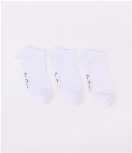 Skarpety stopki 3-pak SNESOCKS 0734 WHITE