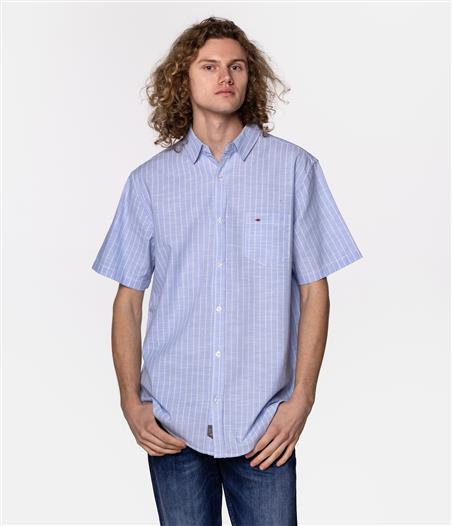 Koszula regular w paski WILL2 9132 BLUE