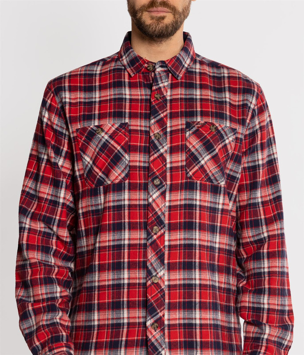 Koszula męska comfort JACOB 8339 RED