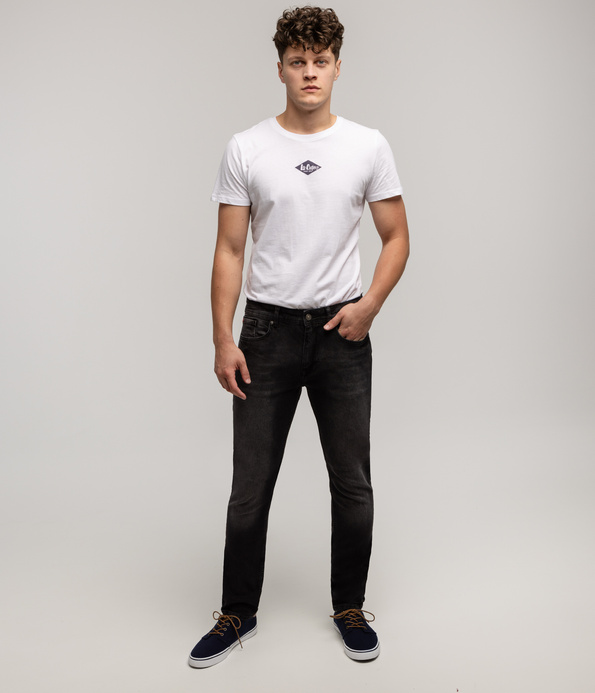 Jeansy męskie comfort slim DENZEL 2703 BLACK USED