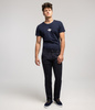 Spodnie męskie chino straight LUKAS 8013 NAVY