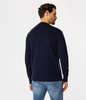Sweter męski z bawełny organicznej ADAM ORGANIC NAVY