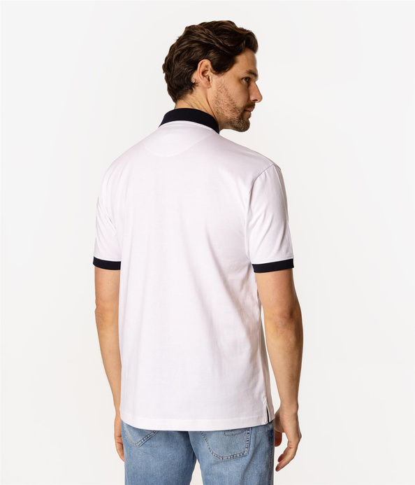 Koszulka polo męska TRIM 5009 WHITE