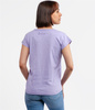 T-shirt z kieszenią i dekoltem w serek OLIVIA 4045 LAVENDER