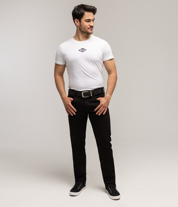 Jeansy męskie tapered LC7504 1900 BLACK