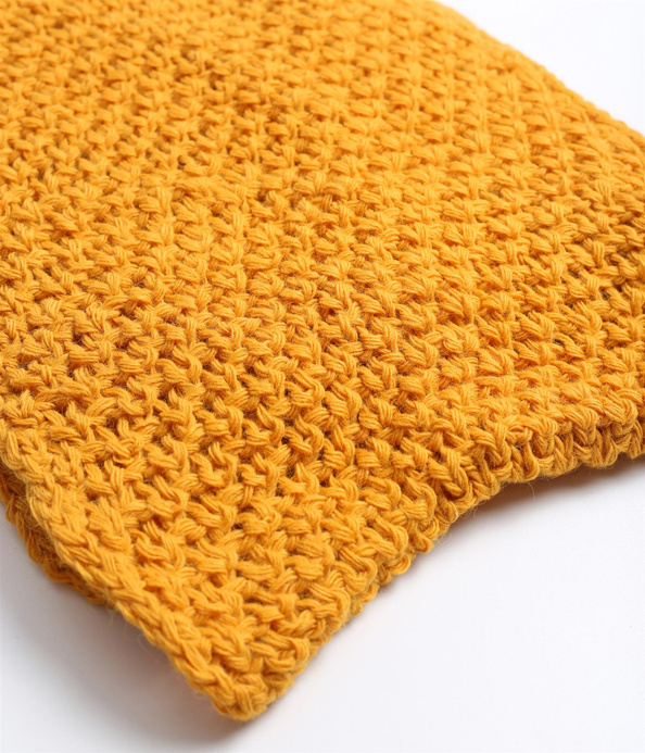 Szalik damski 2212 MUSTARD