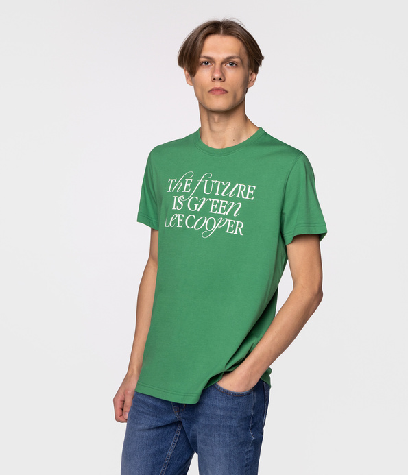 T-shirt regular FUTURE 1010 MEDIUM GREEN