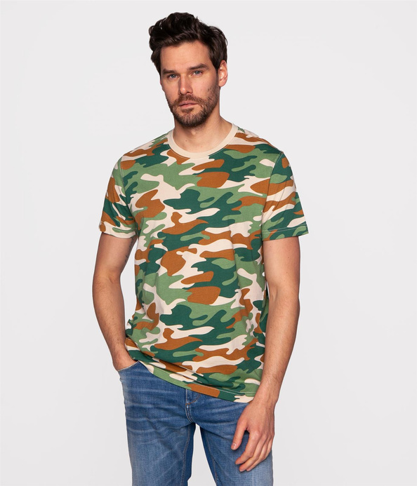 T-shirt regular w moro CAMOUFLAGE 6022 LEPRECHAUN