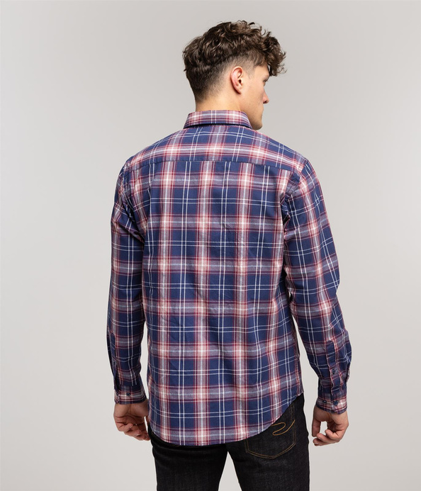 Koszula męska regular z długim rękawem WILL 2118 SHARK