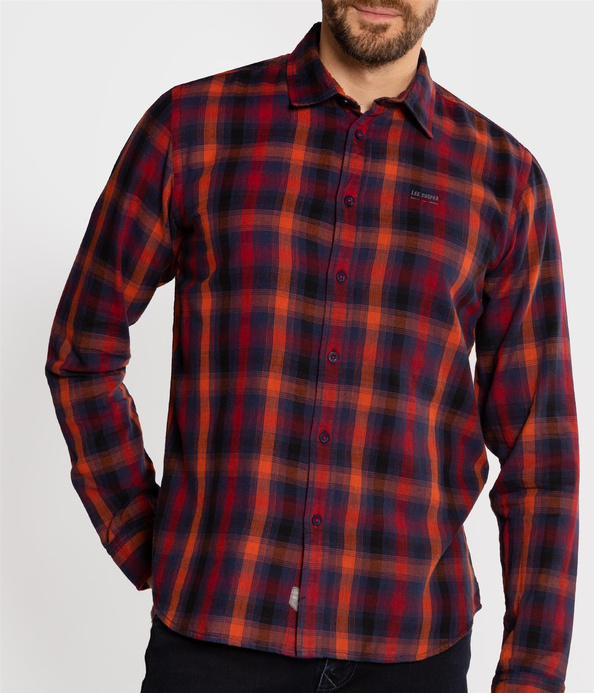 Koszula regular z długim rękawem REY KZ67 ROOBOIS TEA