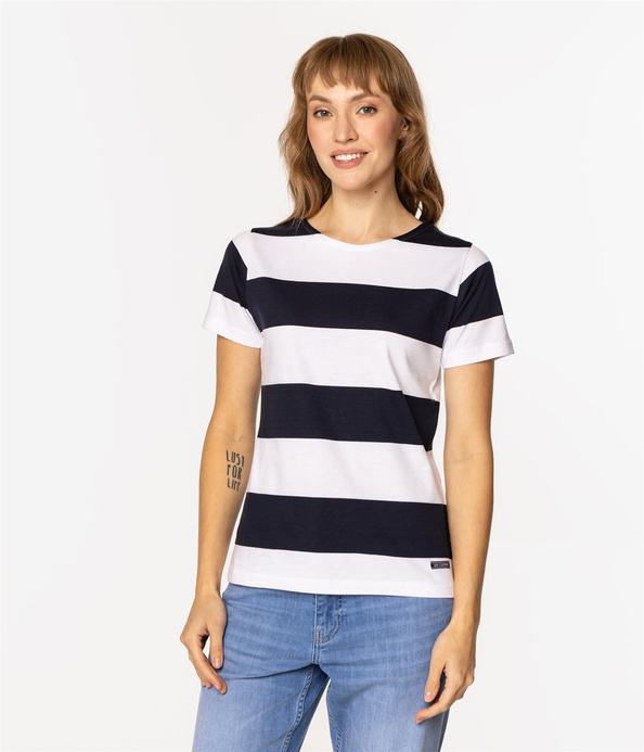 T-shirt damski w paski NOEMI 5504 STRIPES