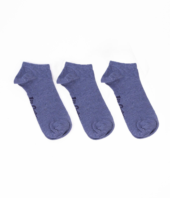 Skarpety stopki 3-pak SNESOCKS 0737 JEANS