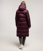 Puchowa kurtka LAURA 7030 WINE