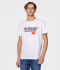T-shirt z nadrukiem BRAND7 7010 WHITE