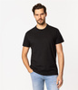 T-shirt męski SIMPLE 1180 BLACK