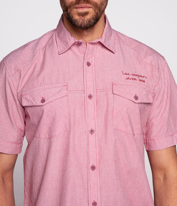 Koszula męska comfort CRAFT2 PL42 RED