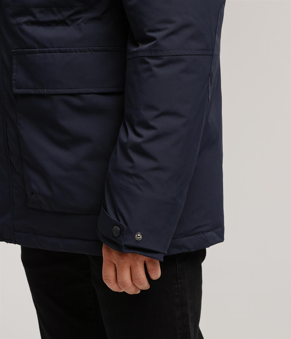 Kurtka puchowa z kapturem MATTHIAS 1000 NAVY