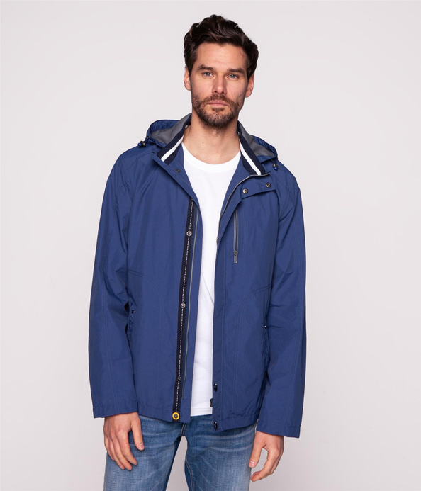 Kurtka wiatrówka z kapturem VINCENT 6170 BLUE