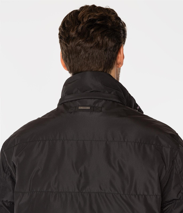 Kurtka zimowa z kapturem RASEL2 7416 BLACK