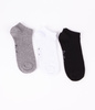 Skarpety stopki 3-pak SNESOCKS 0735 GREY MIX