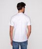 T-shirt z napisami ECO1 4040 WHITE