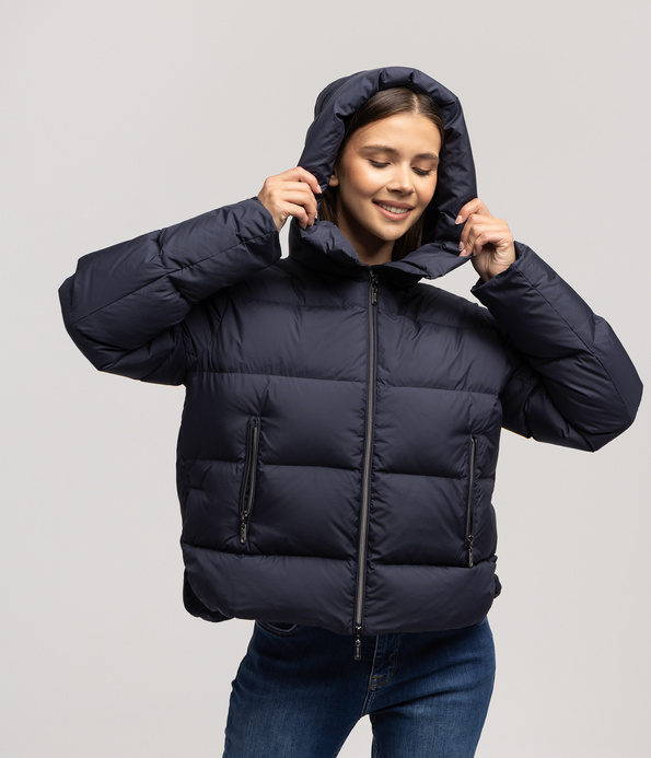 Puchowa kurtka LESLIE 9010 NAVY