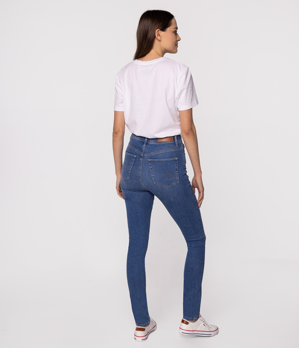 Jeansy damskie skinny DAILY 2519 USED