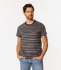 T-shirt męski w paski STRIPES2 4180 GREY