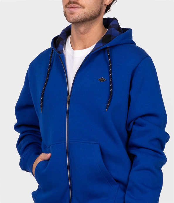 Rozpinana bluza męska z kapturem BLUZA M FINN 9256 TRUE BLUE