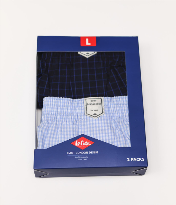 BOKSERKI M BOX27 0007 SKY BLUE NAVY