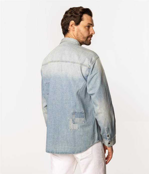 Denimowa koszula męska LENO 5023 LIGHT