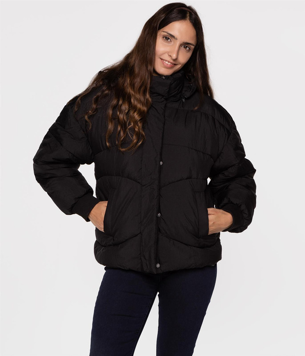 Kurtka z kapturem LUCIA 4100 BLACK