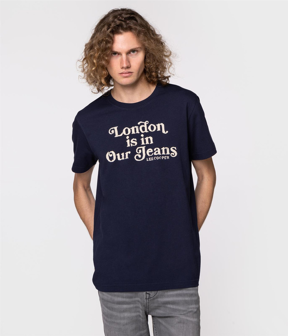 T-shirt regular SLOG2 1010 NAVY