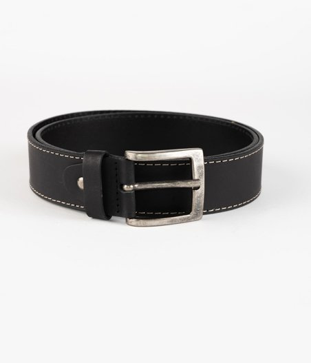 Skórzany pasek LCJ86 BLACK