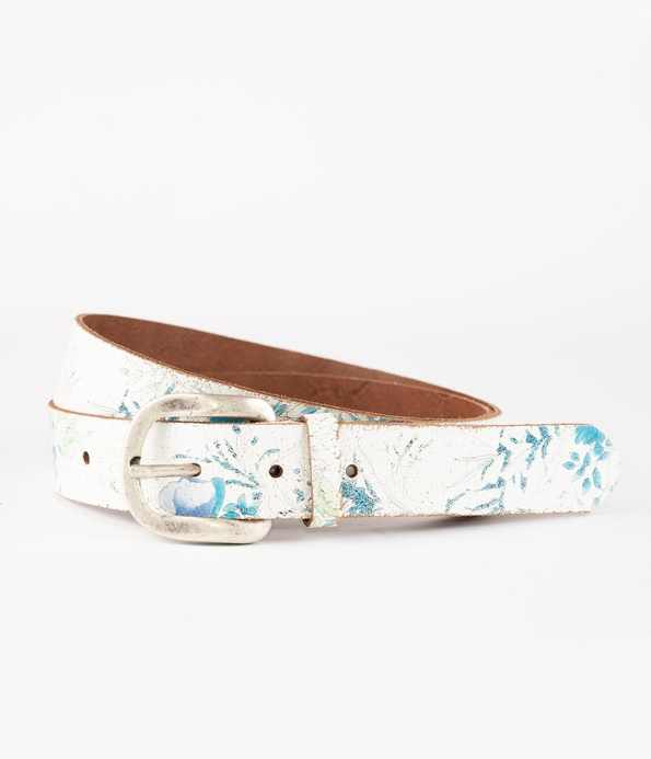 Skórzany pasek LCJ109 PRINT