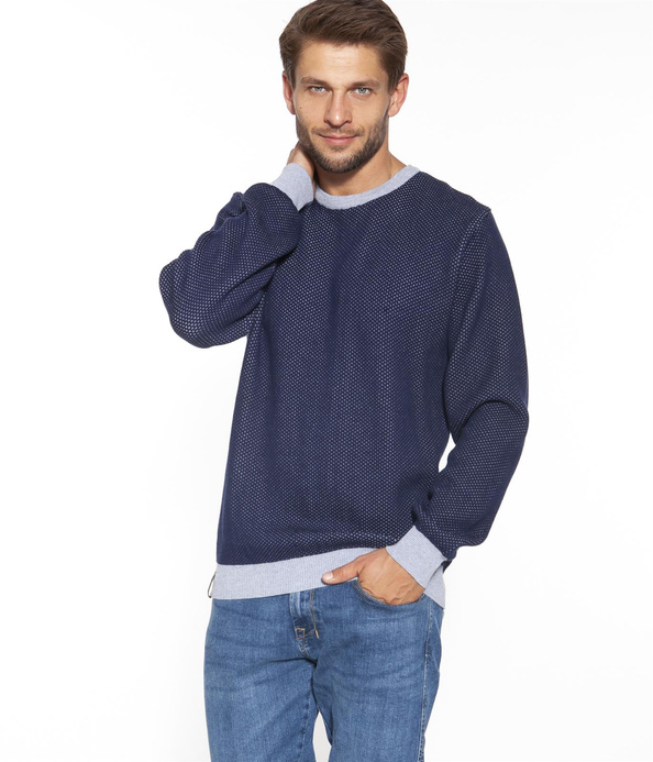 Sweter męski MING 3930 GREY