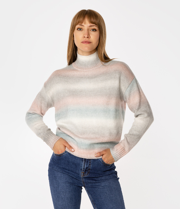 Golf damski ELIANA 2051 LIGHT BLUE