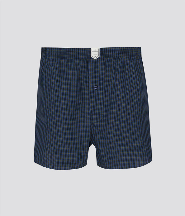 Luźne bokserki 2-pak BOX24 0004 YELLOW NAVY