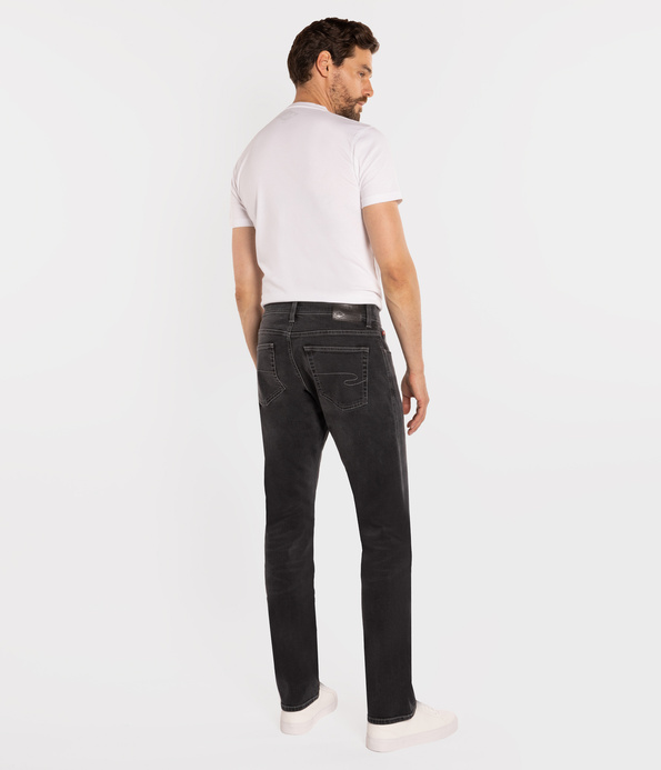 Jeansy męskie slim LC7112 1049 BLACK USED