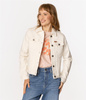 Kurtka jeansowa damska FABIA 4842 WHITE