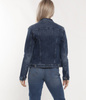 Jeansowa kurtka damska NUKA 3300  BRUSHED USED